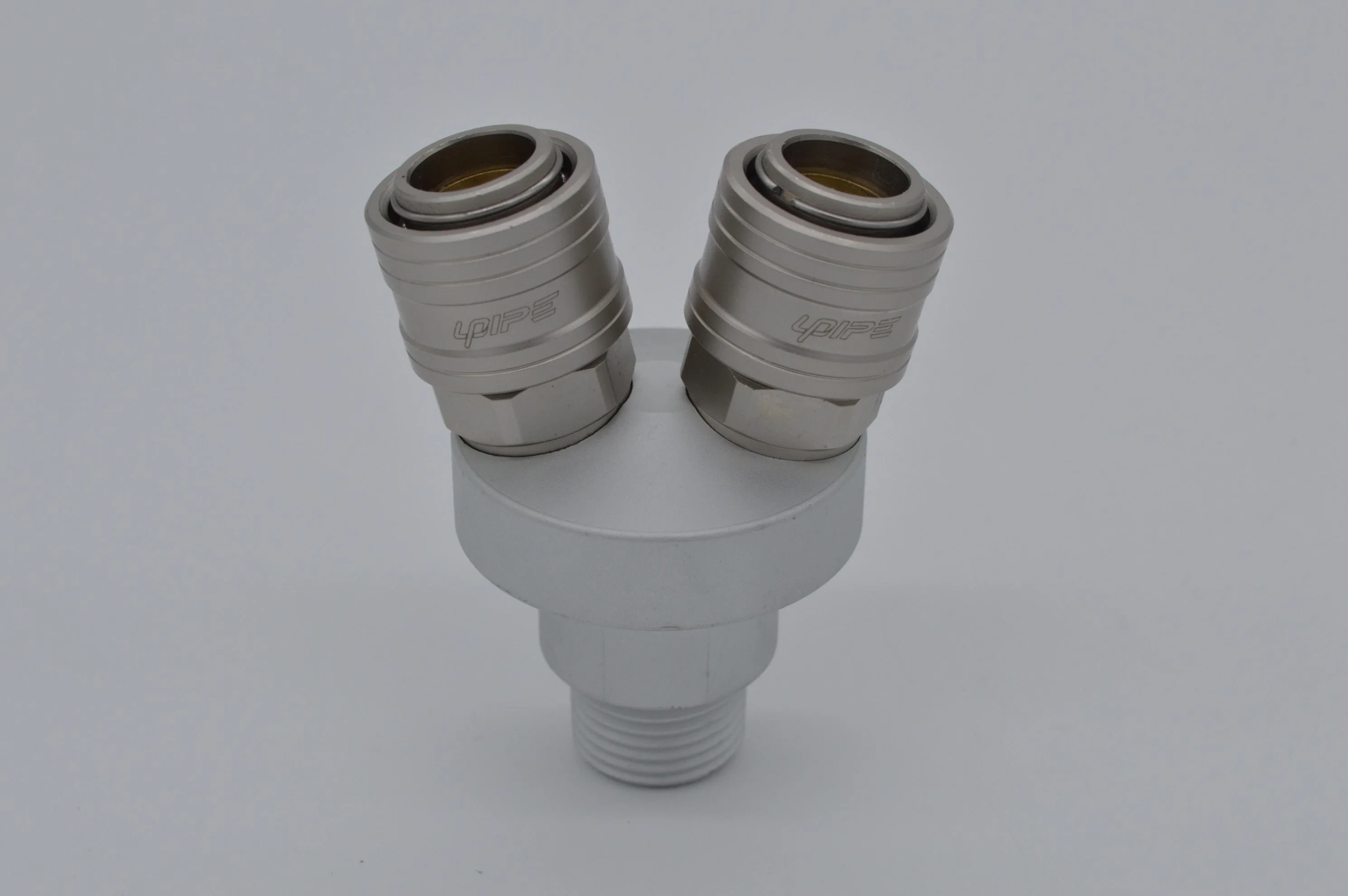 Male Thread Quick Air Pipe Tube One/Two/Three Way Pneumatic Connector Fitting