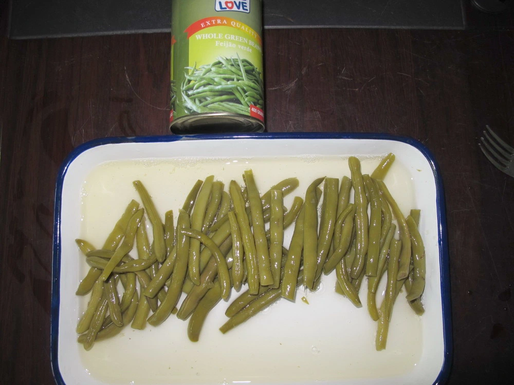 Canned Green Bean in Glass Jar 580ml