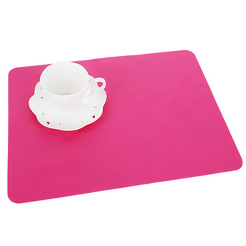 Restaurant Pad un nettoyage facile Table à manger mat mat de cuisson en silicone