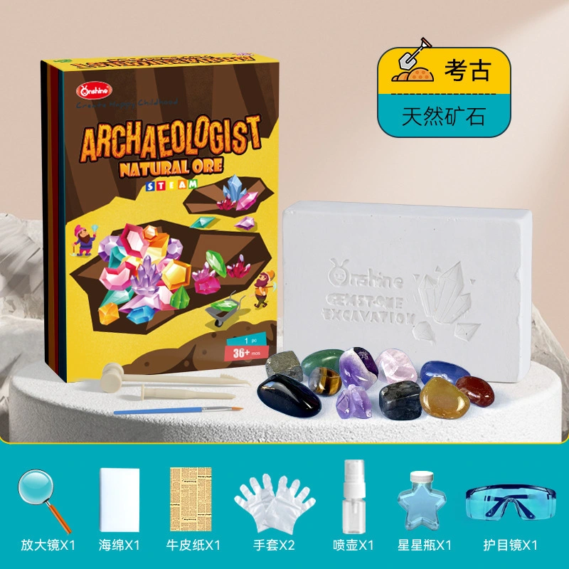 Archaeology Gemstone Mining Science Kit Stem Toys