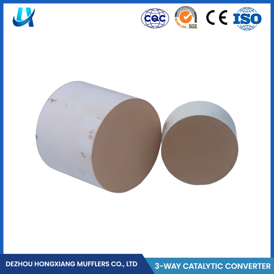 Hongxiang Vrf Branch Pipe China Three-Way Catalyst Honeycomb Ceramic Carrier Exhaust Gas Purification Carrier Universal Car Metal Honeycomb Metallic Catalyst