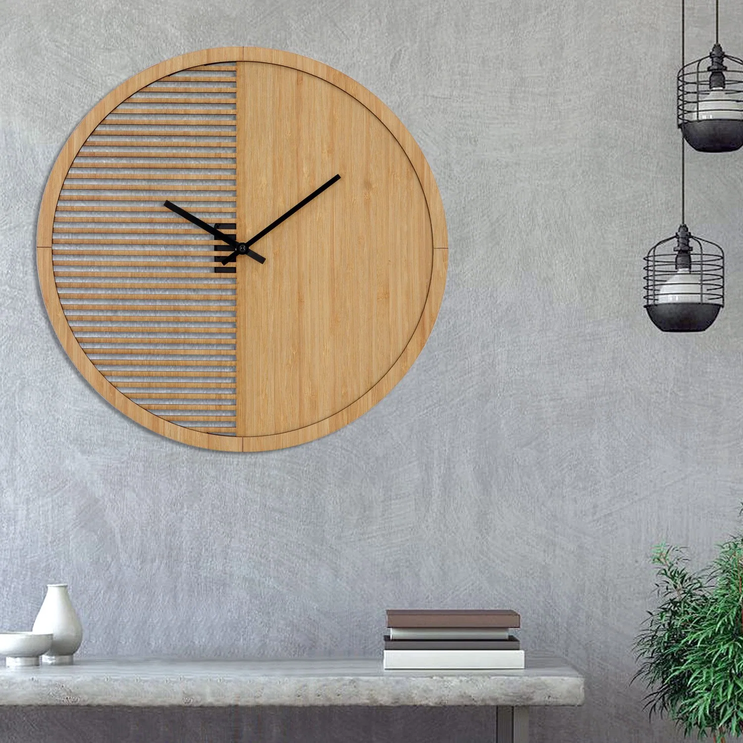 Original Wooden Environmentally Friendly Materials Gift Wall Clock