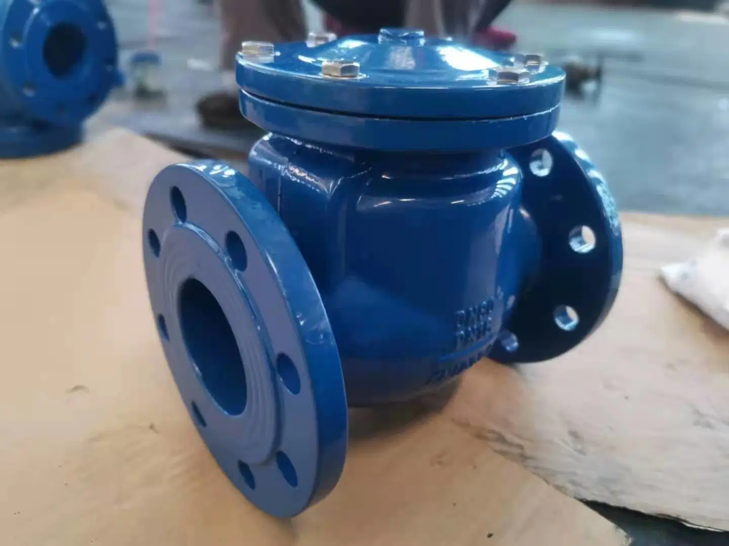 China productos/proveedores. Pn16 ducción Cuerpo de hierro fundido Flang Válvula de retención de giro