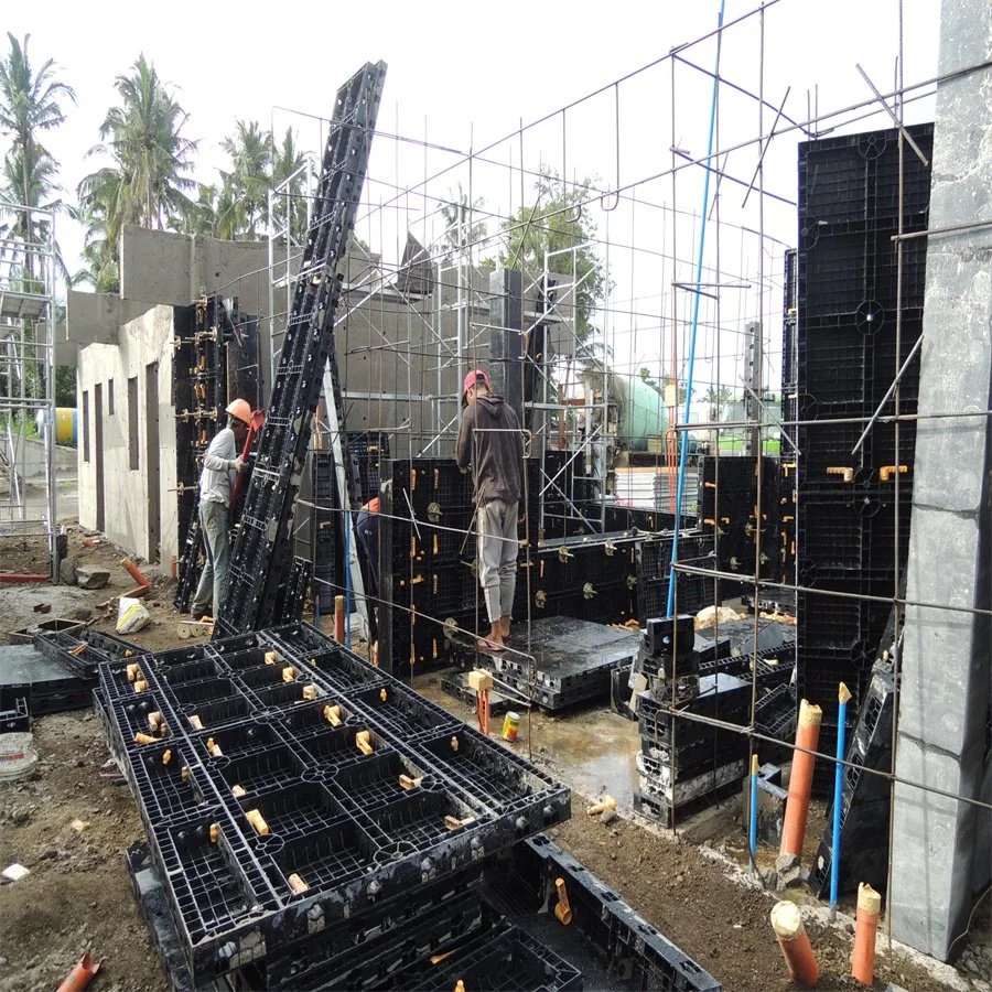 Concrete Formwork Panels Light Weight Plastic Indoor and Outdoor Construction