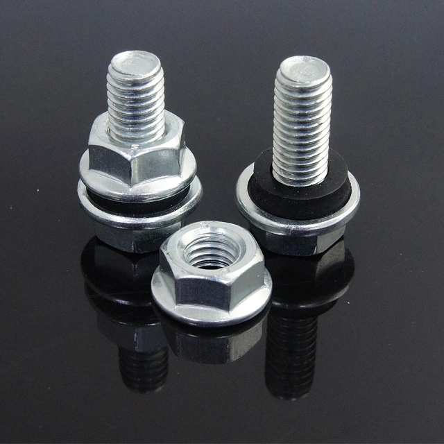 Metric Standard Class 8.8 Hex Flange Head Zp Grain Silo Bolt