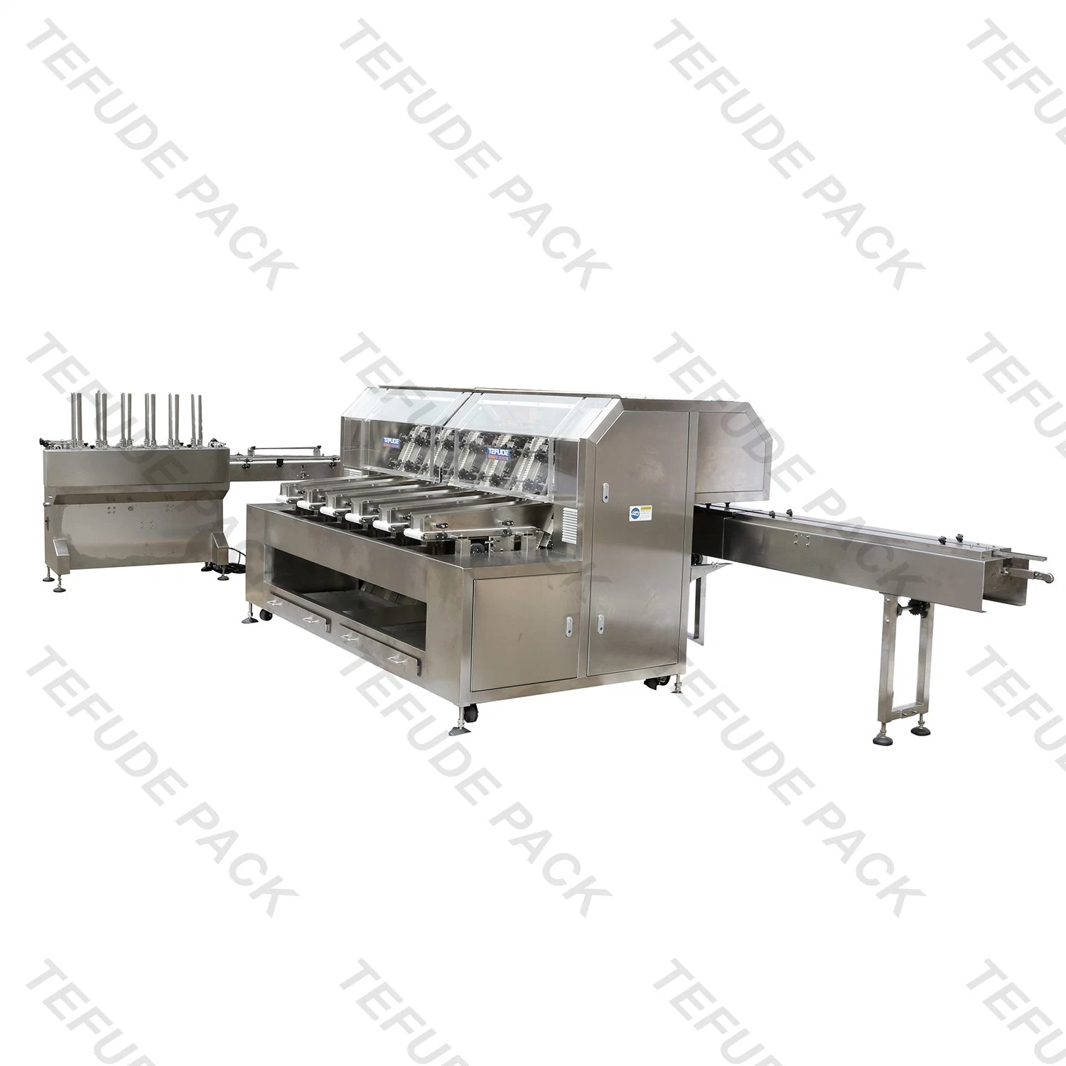 Choco Stix Packaging Machine Automatic Counter Stick Line Wafer Stick Packing System