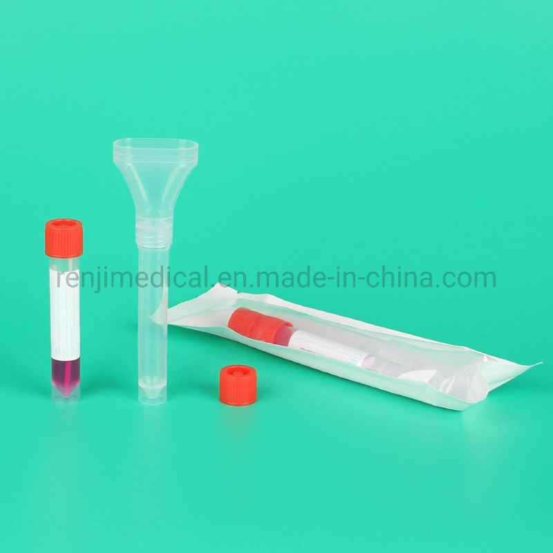 Rna Test Integrated Saliva Self Collection Tube Sampler Antigen Test Saliva