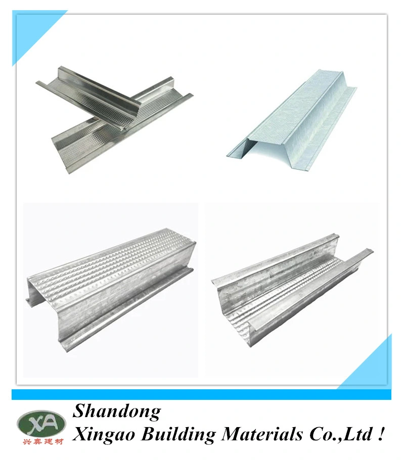 Best Price New Building Construction Materials Light Steel Keel C Channel for Drywall Partition Metal Stud and Track