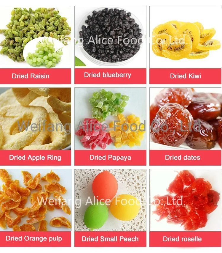 New Crop All Kinds of Dried Fruits Bulk Quantity Wholesale Preserved Dehydrated Fruits