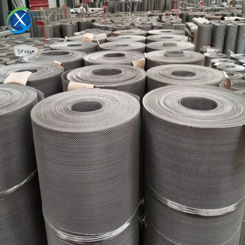 Stainless Steel 201 304 Dutch Woven 14*88 24*110mesh Woven Wire Mesh for Plastic Particle Filtration