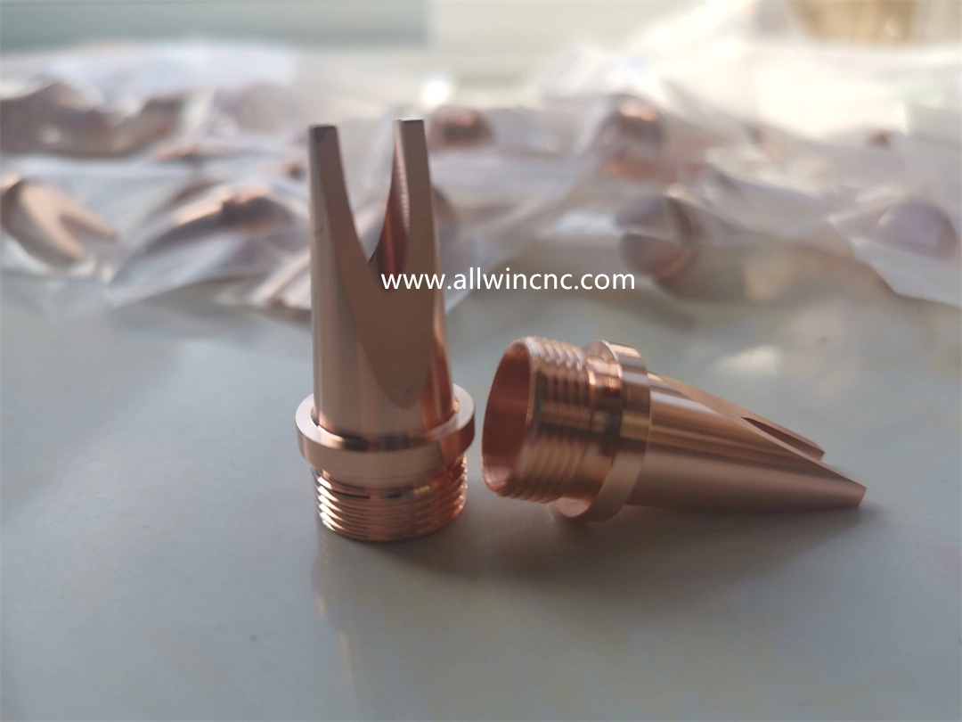 Multi-Caliber Laser Welding Exterior Angle Nozzle for Handheld Laser Welding Torch