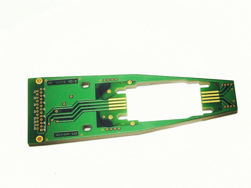 Cubierta plana 2,4 mm de doble cara de oro de inmersión placa PCB, la electrónica de placa de circuito de la Motherboard PCBA