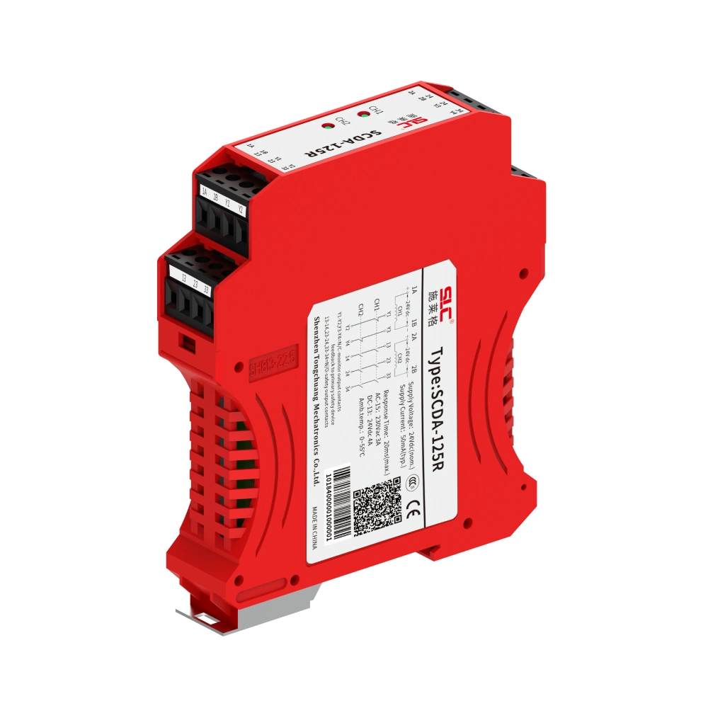 SCDA125R Series Safety Relay Module,Three different input,Automatic/Manual Reset