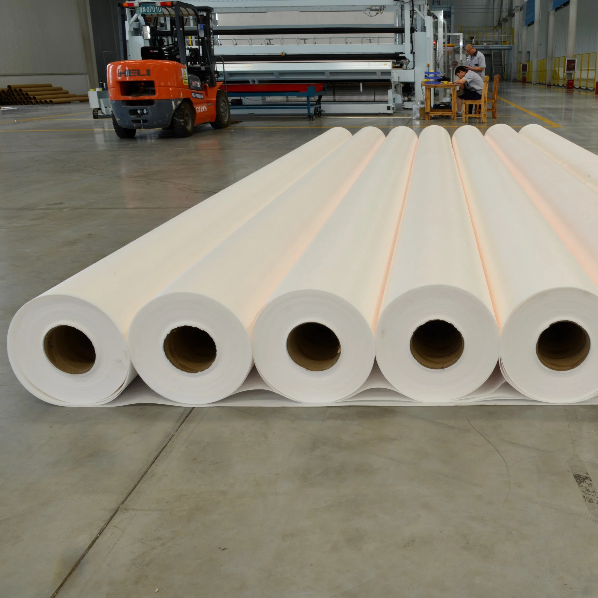 Des filaments de polyester blanc Non-Woven Nontissé géotextile non tissé avec prix d'usine