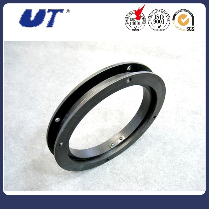 Qt500-7 Cast Iron Material Trailer Turntable Ball Bearing Slewing Rings