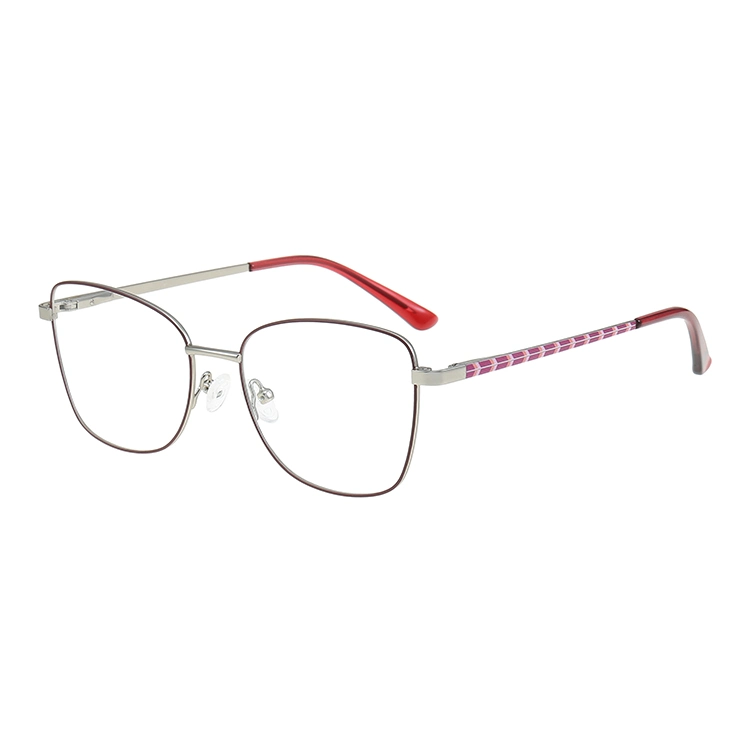 Fashion Metal Cat Eye Frame Optical Glasses Frame Eye Glasses