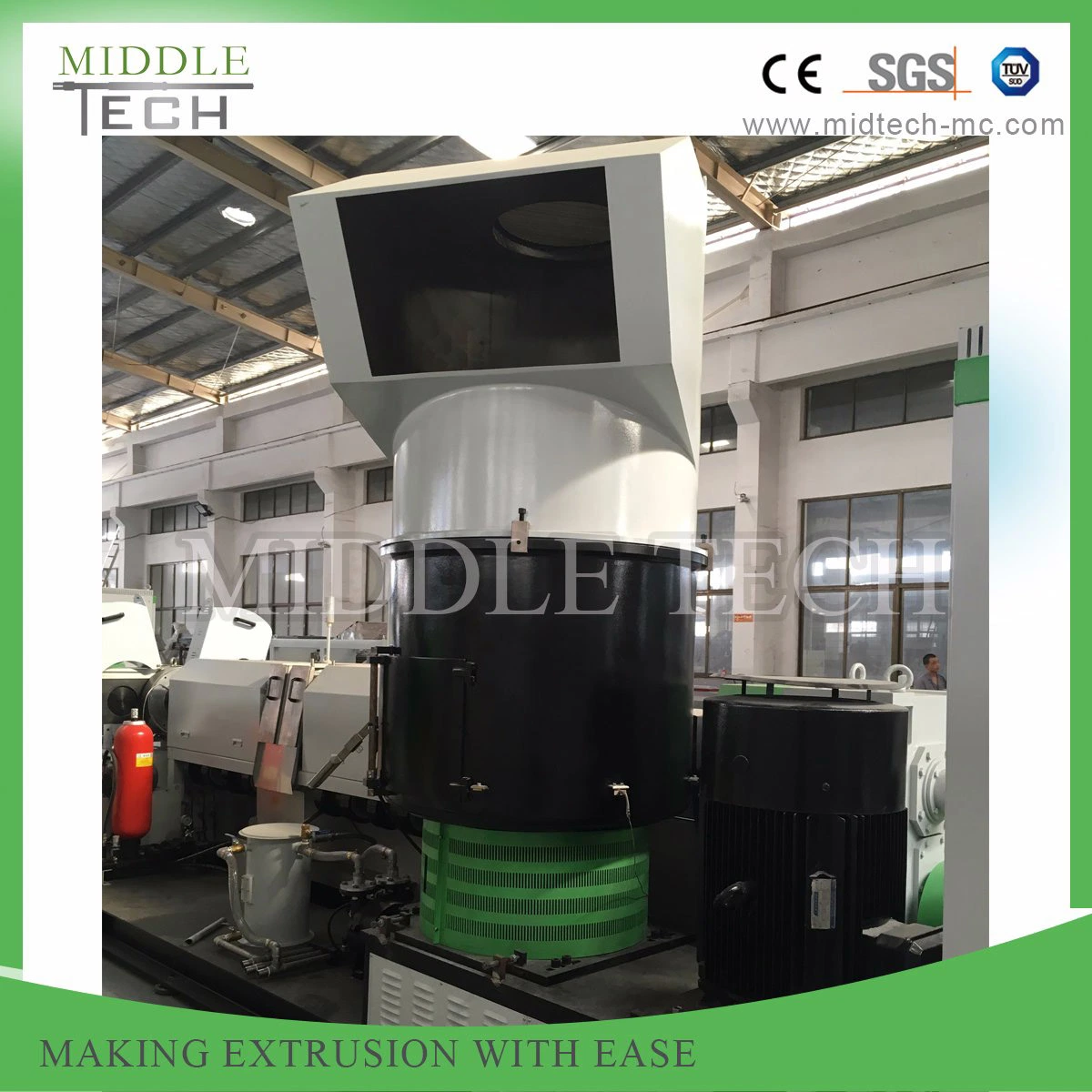 Wholesale/Supplier Price Waste Plastic PE/PP Agriculture-Agricultural Film Pelletizer/Granulation Machine