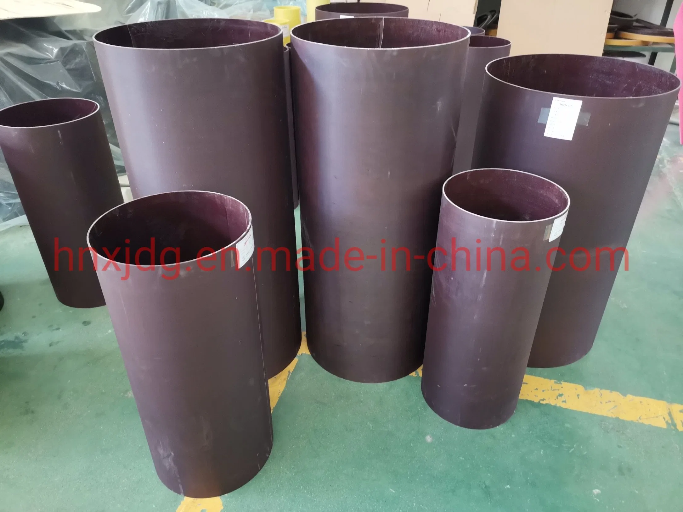 Good Quality Diphenyl Ether Laminated Fiberglass Cloth Insulation Tube/Pipe