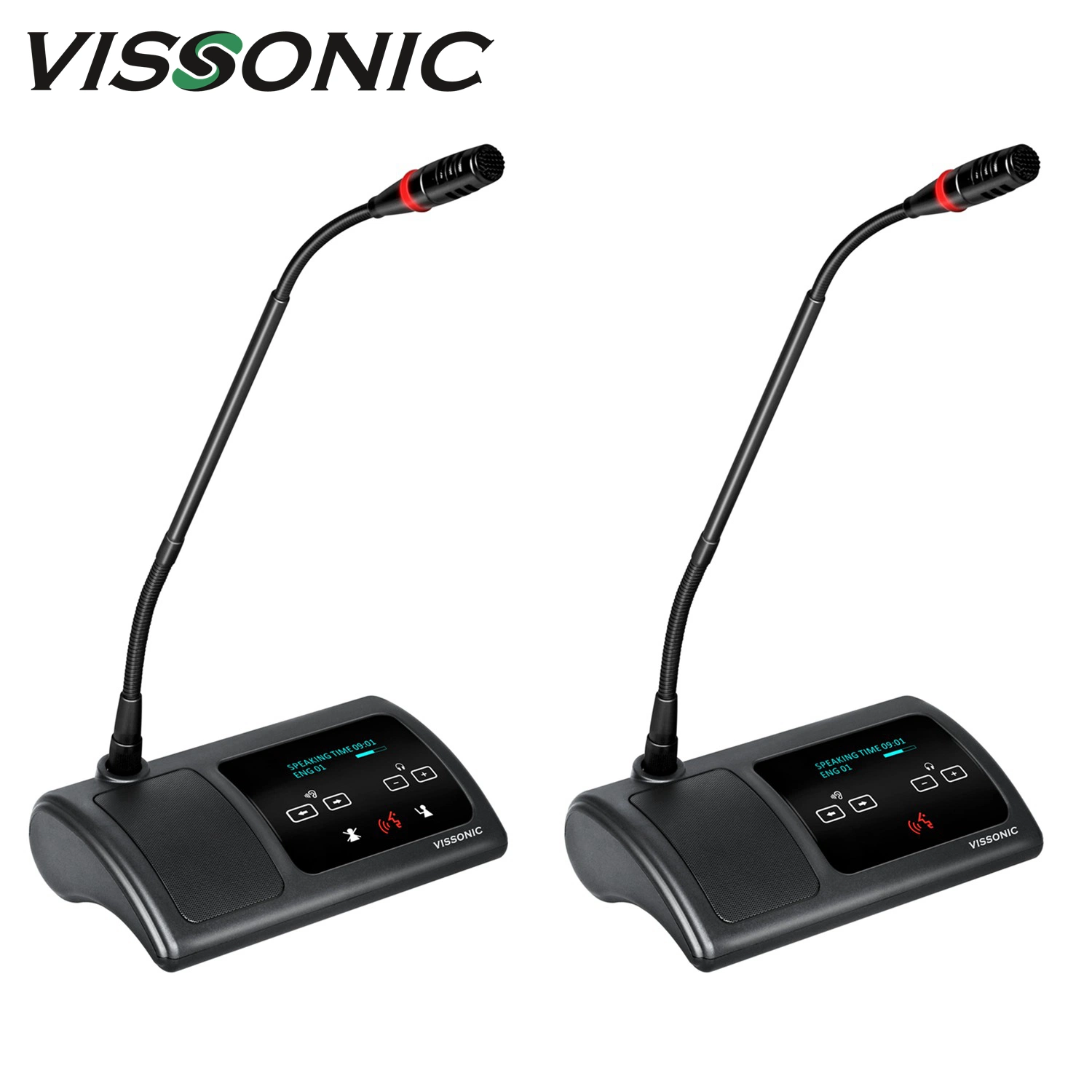 Vissonic Classic Style Full Digital Wired Audio Discussion Interpretation Conference System Microphone