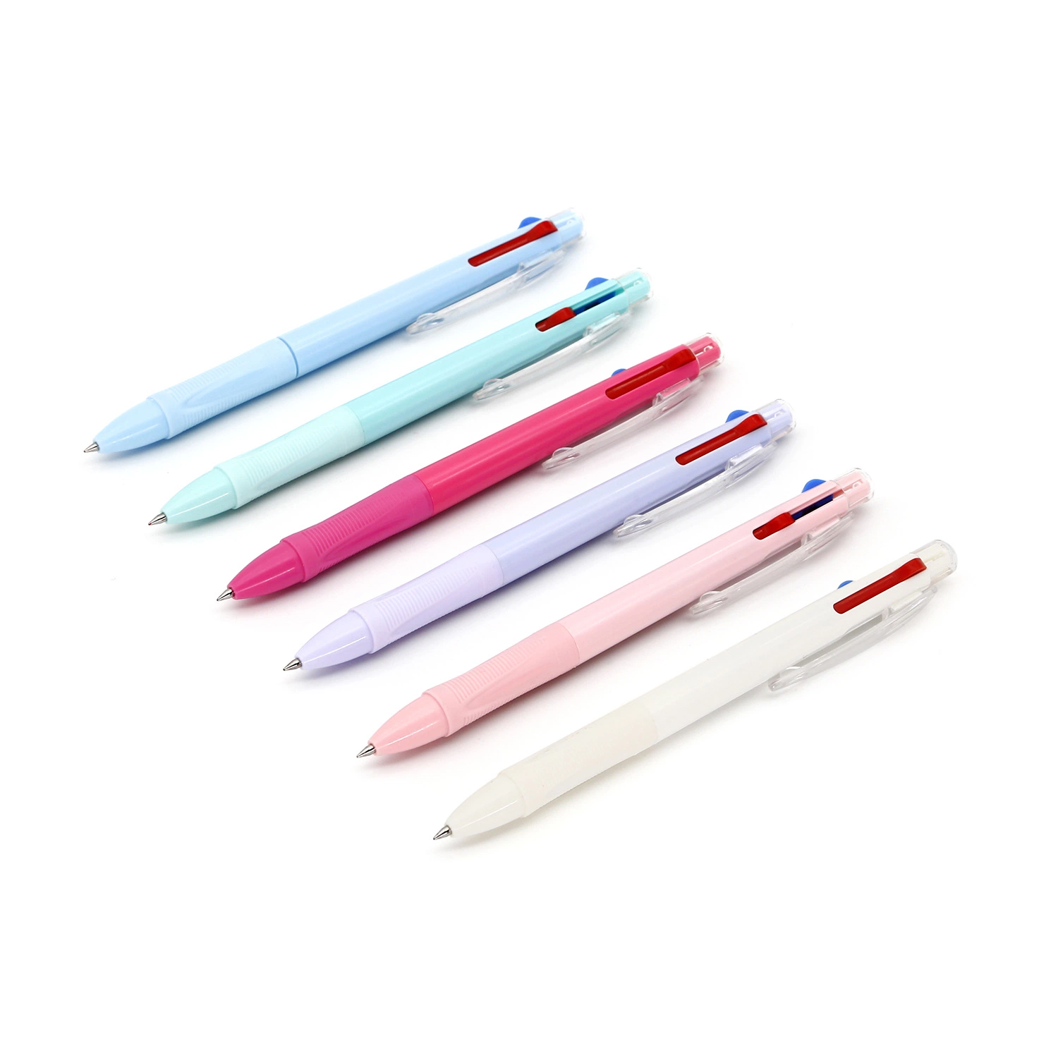 Snowhite Multi-Color Gel Ballpoint Pen Quick Dry Ink Wholesale/Supplier Pen, Fine Tip 0.5mm Black/Red/Blue/Green