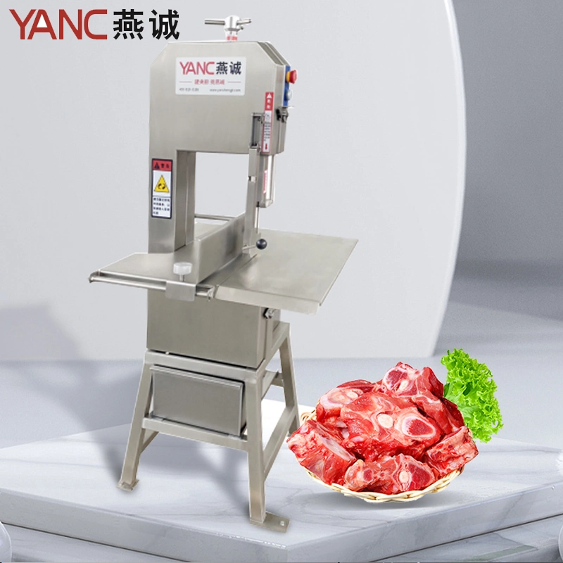 Freestanding Electric Stainless Steel 2020mm Industrial Bone Knife Band Saw Meat