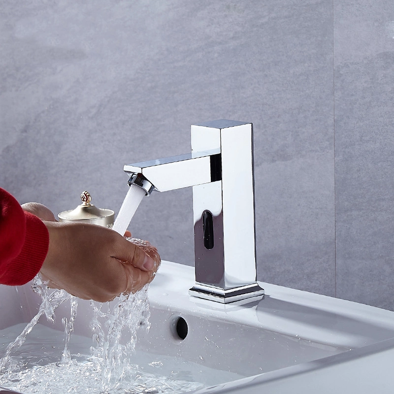 Smart Water Automatic Tap Infrared Basin Mixer Faucet Automatic Sensor Water Mixer