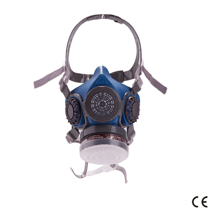 Half Face Gas Mask Single Cartridge Respiratory Protection Mask