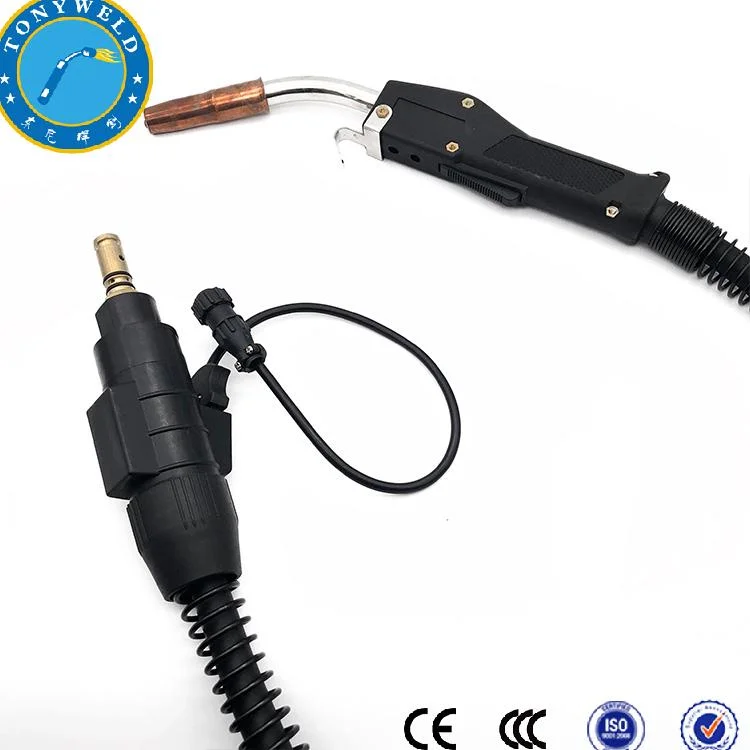 Tweco 3# 300A soldadura de Cobre Maçarico de CO2 com conector Tweco