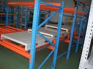 SGS Certification Industrial Warehouse Storage Push Back Pallet Racking /Industrial Box Pallet Rack/Selective Pallet Racking