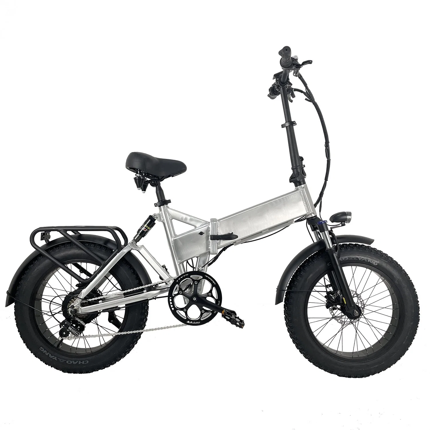 36V 350W 10.4ah Vélo Électrique Pliable à Suspension Complète avec Batterie Rechargeable