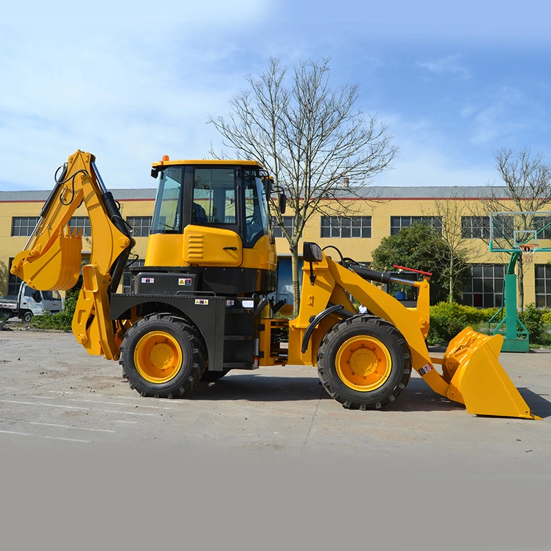 Enclosed Cab New Backhoe Loaders Prices Big with Attachments