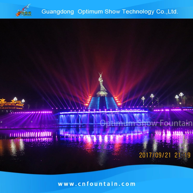 Electric Landscape Water Show DMX Controller Large Outdoor Water Fountains Dancing Musical