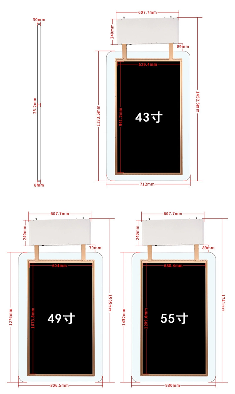 Hanging Semi-Outdoor Double Sided LED Digital Signage