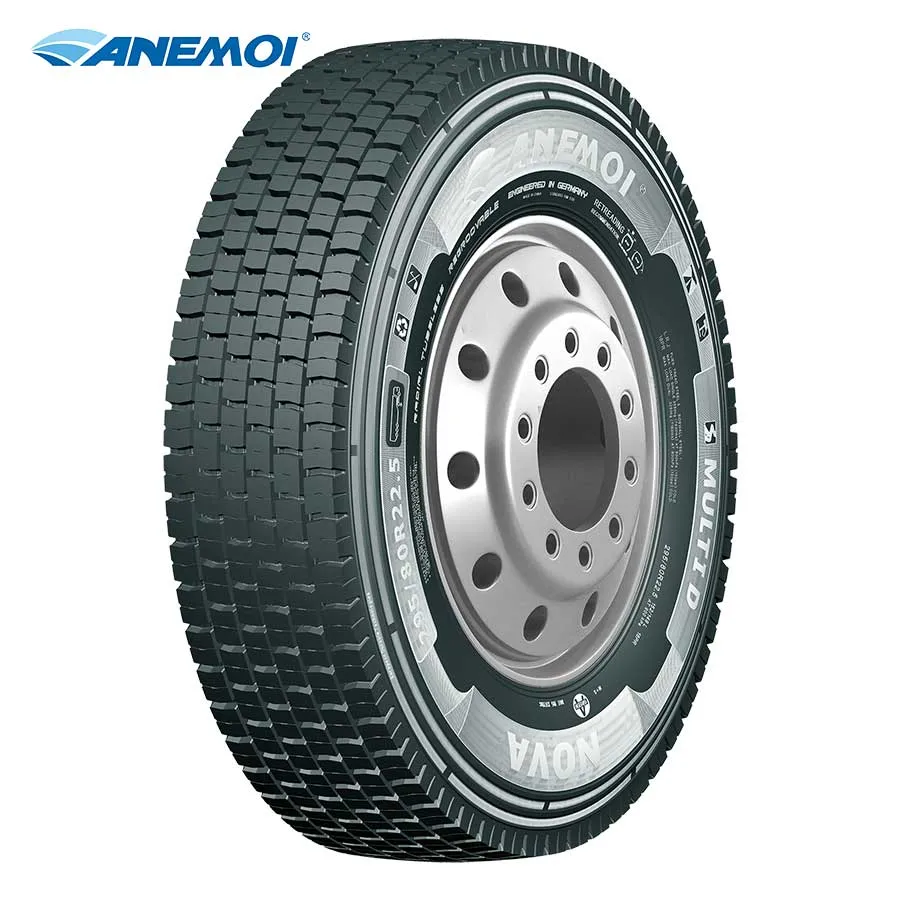 Anemoi Multi D 295/80r22.5 Pneu de Caminhão de Tração de Alta Qualidade para Regional