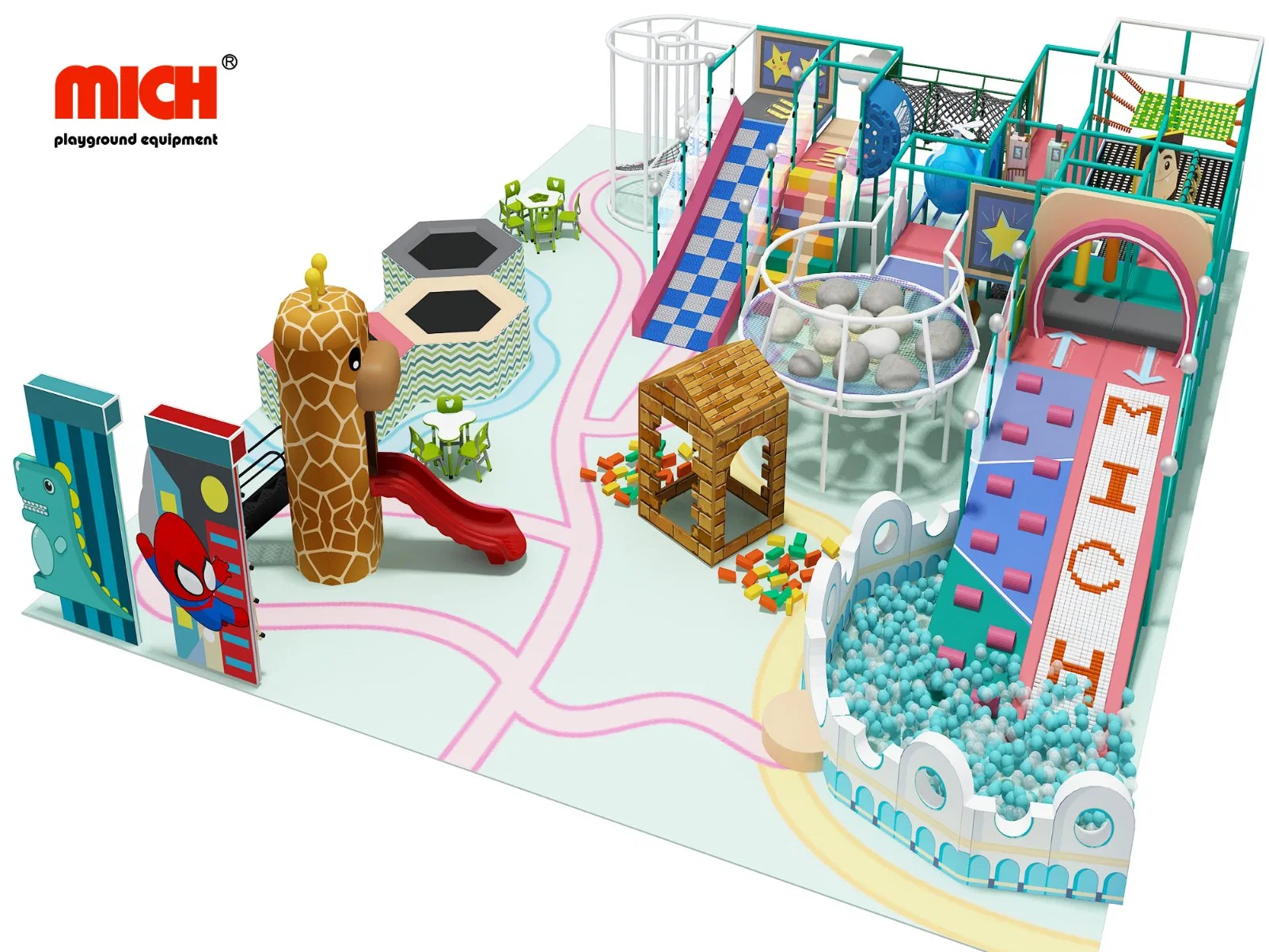 Personalizar Equipamiento de Parque Infantil Interior en Sudáfrica