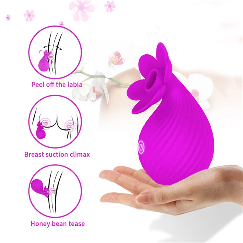 Hot Selling Nipple Sucking Rose Vibrators for Women