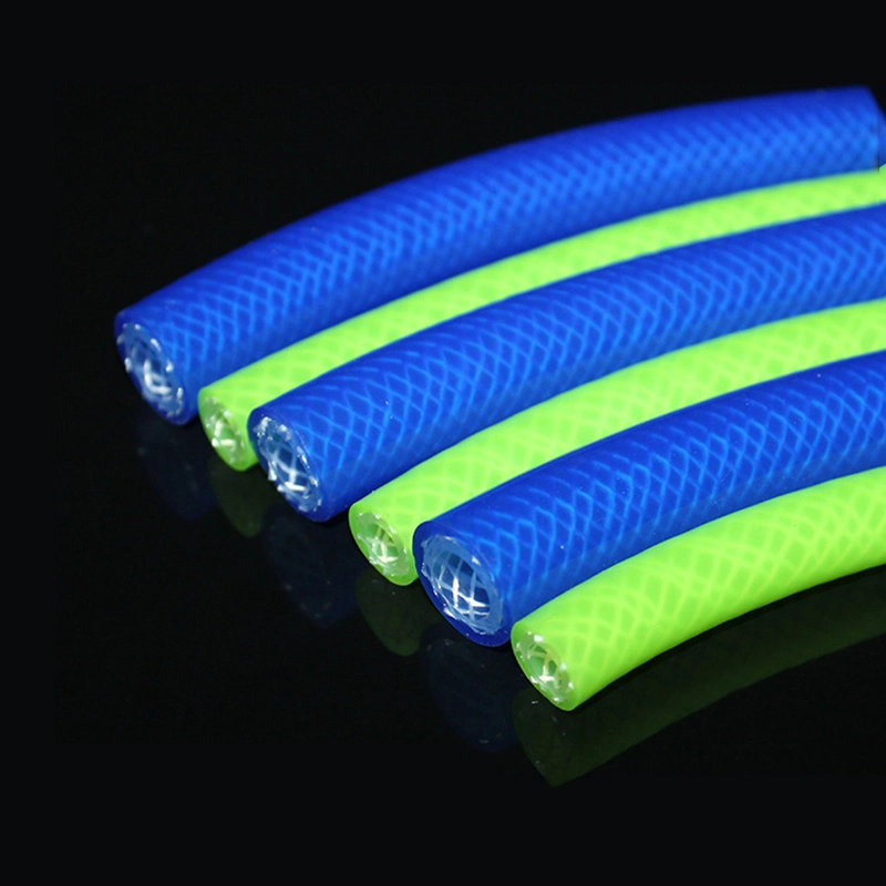 High Pressure Resistance Industrial Grade Polyester Braided Silicone Rubber Air Tube