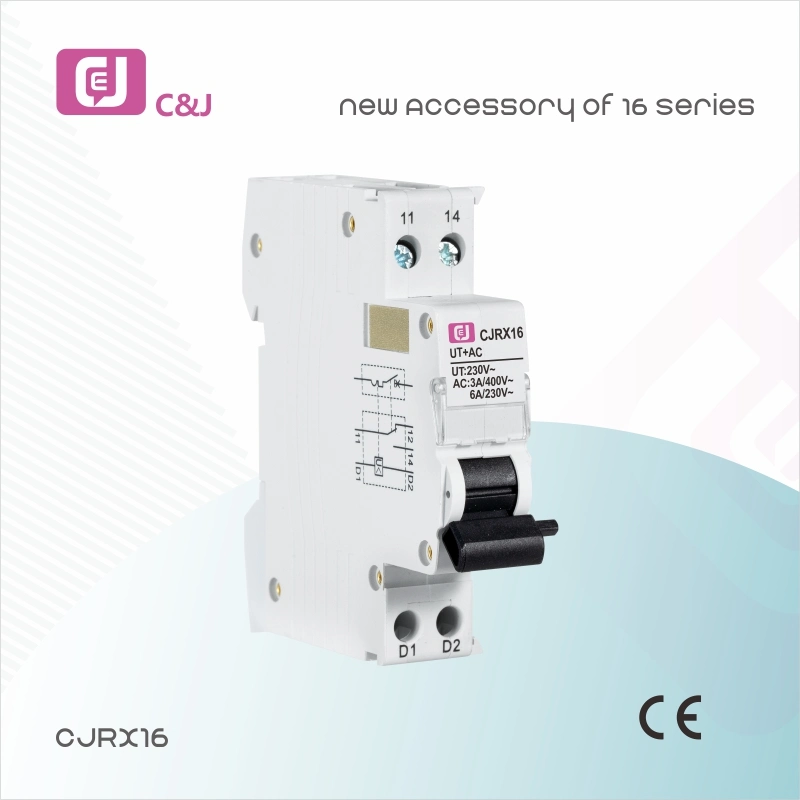 Cjm16 Miniature Circuit Breaker New Accessory of 16 Series