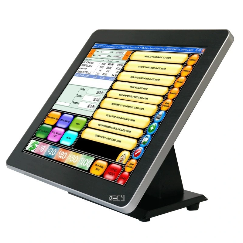 All in One LED Touch Screen POS Machine POS System Desktop Cash Register