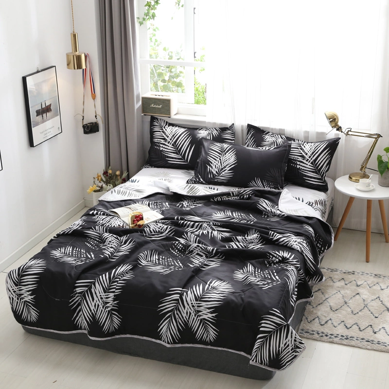 La India, Malasia, Tailandia Venta caliente fina ropa de cama Ligera edredón acolchado con Bedsheet y 2 fundas de almohada