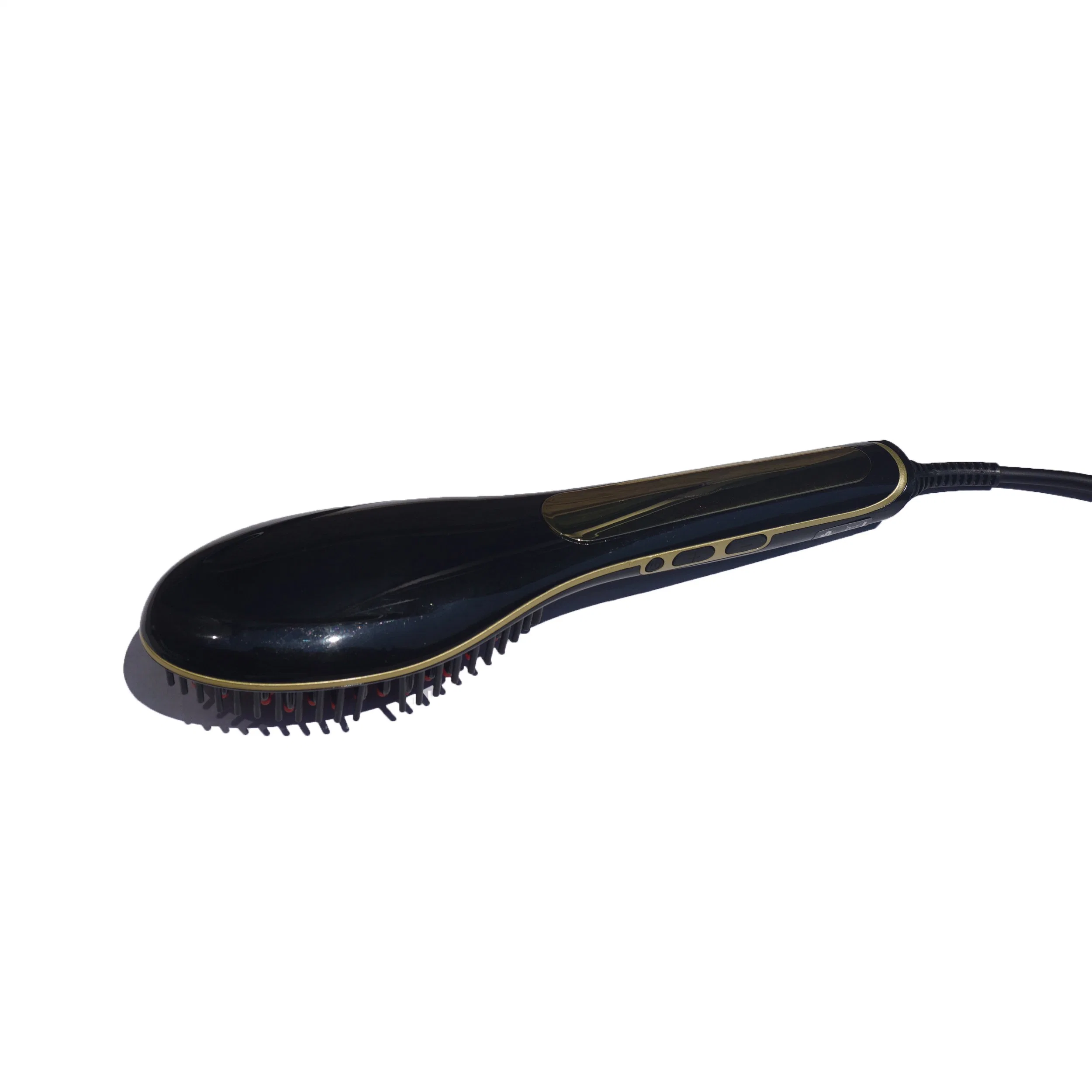 Black & Gold Hot N&prime; Straight, Hair Straightener, Hair Straightening Comb