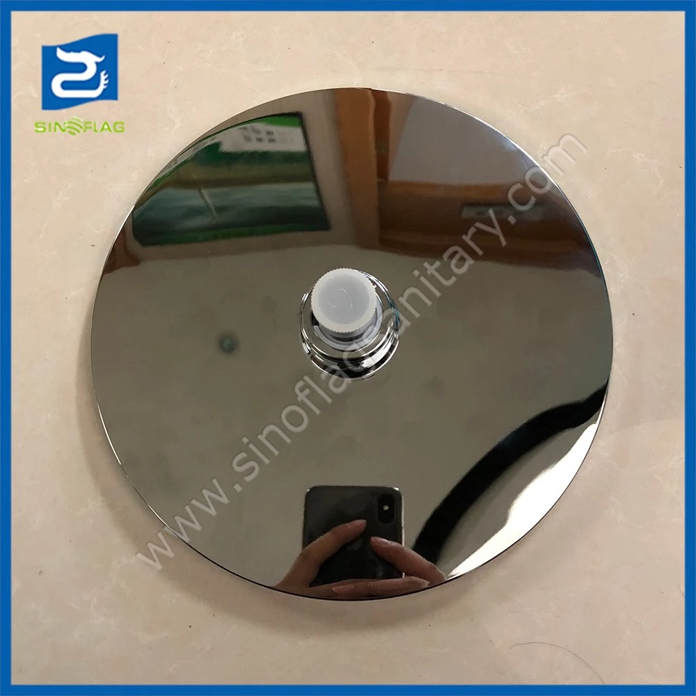 Round 8 Inch ABS Plastic Rainfall Shower Head Bathroom Head Shower