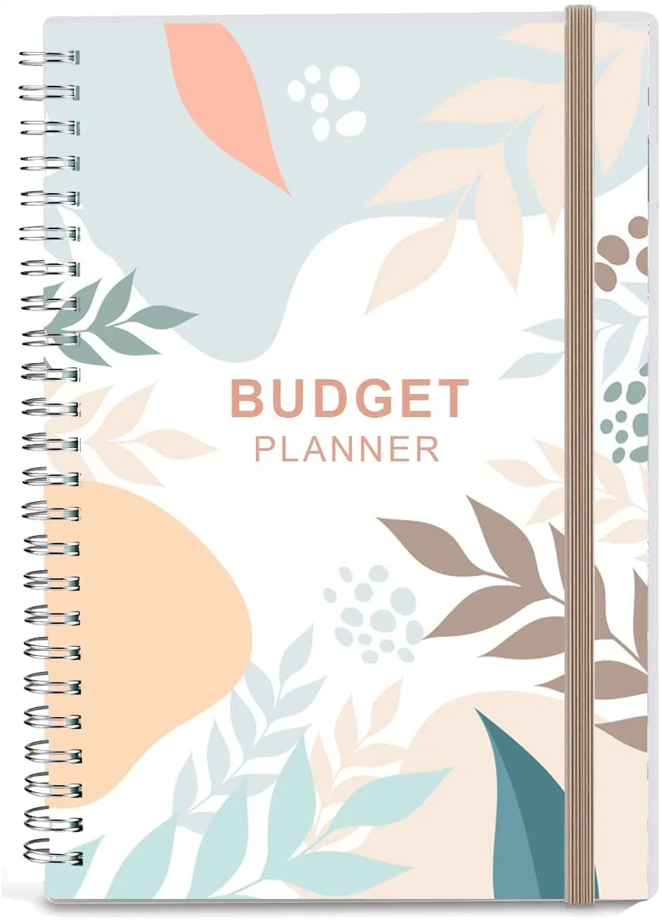 2022 Journal anneaux personnalisés Binder planificateur de budget pour ordinateur portable