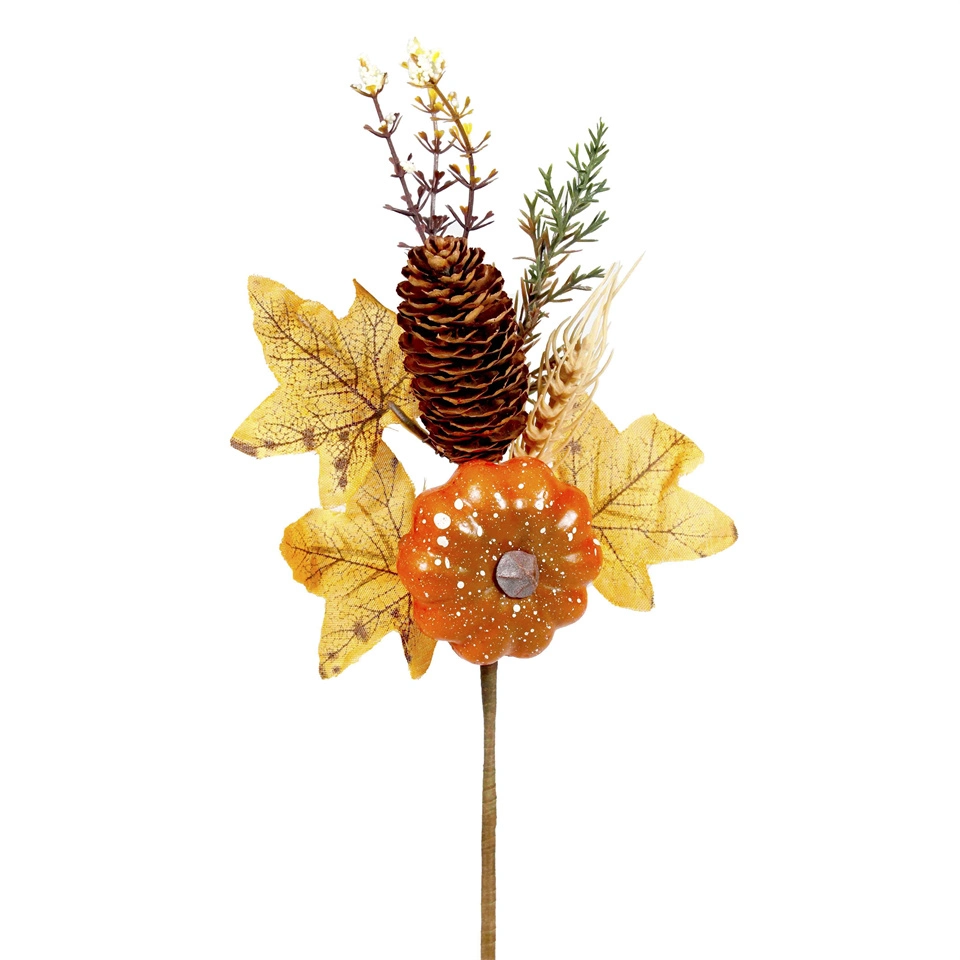 Thanksgiving Party Supplies Decorations Autumn Harvest Home Decor Outdoor Halloween Artificial Autumn Picks