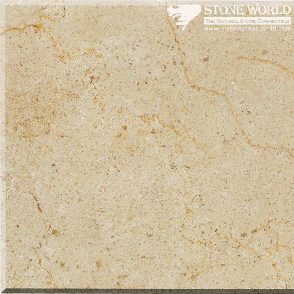 Losas de mármol Crema Marfil pulido para pisos y paredes (MT062)
