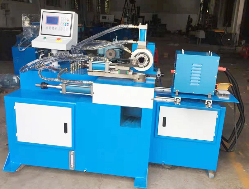 Automatic CNC Aluminium Metal Steel Pipe Tube One Side End Close Closing Sealing Forming Spinning Machine