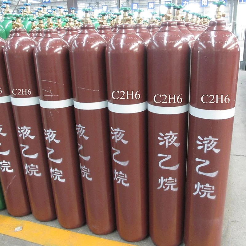 High Purity 99.5% -- 99.99% Refrigerant Gas R170 Ethane C2h6