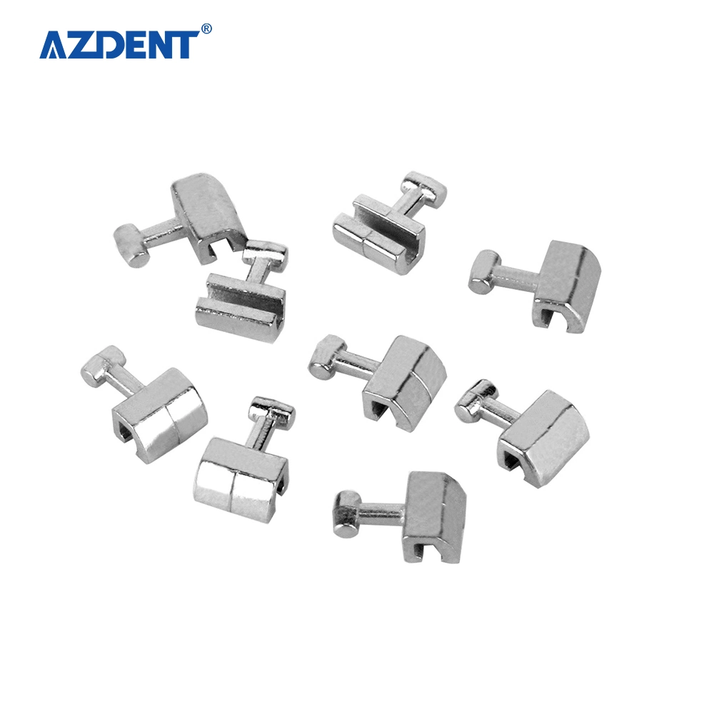 Widely Used Azdent Dental Orthodontic Short Metal Crimpable Hooks