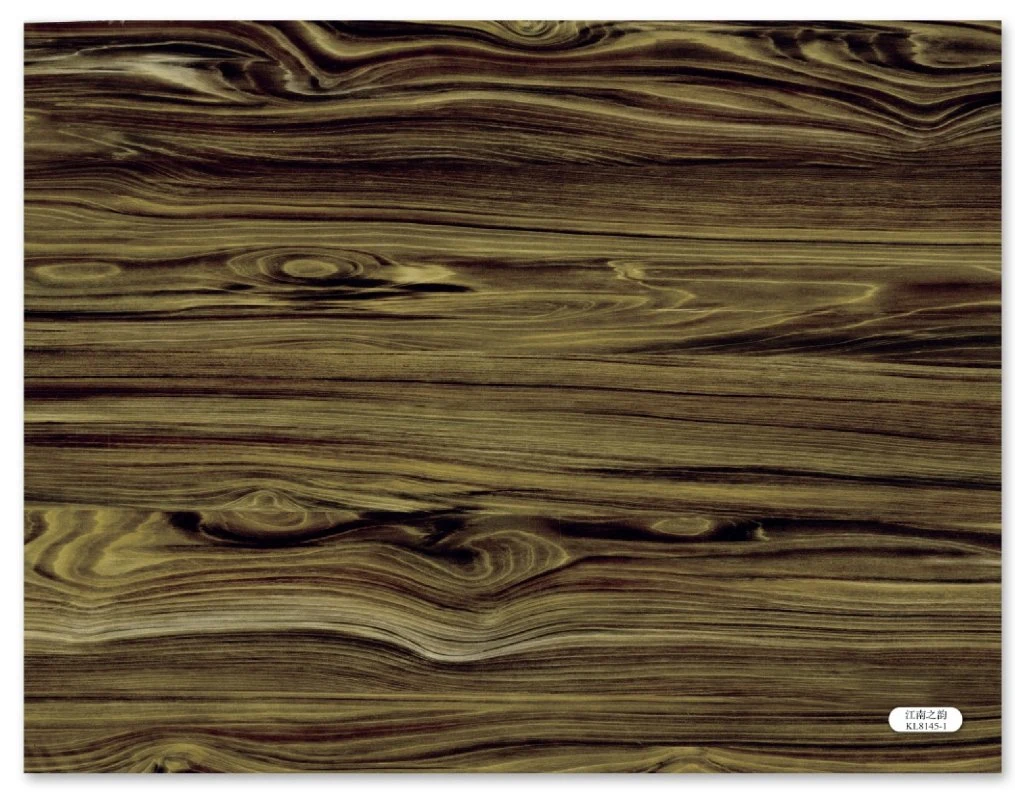 E-Well 4X8 Laminated UV Marble Sheet Wooden Grain Foam Sheets Plastic Wood Grain PVC Sheets