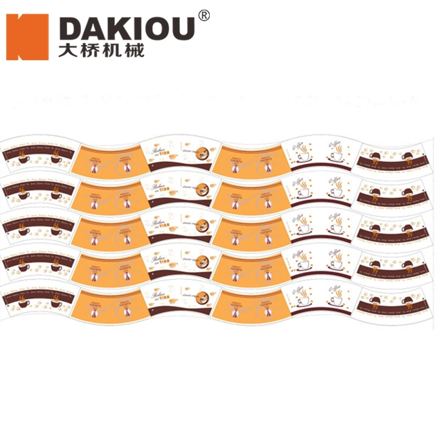 Dakiou High Speed Paper Cutting Machine for Cups and Boxs